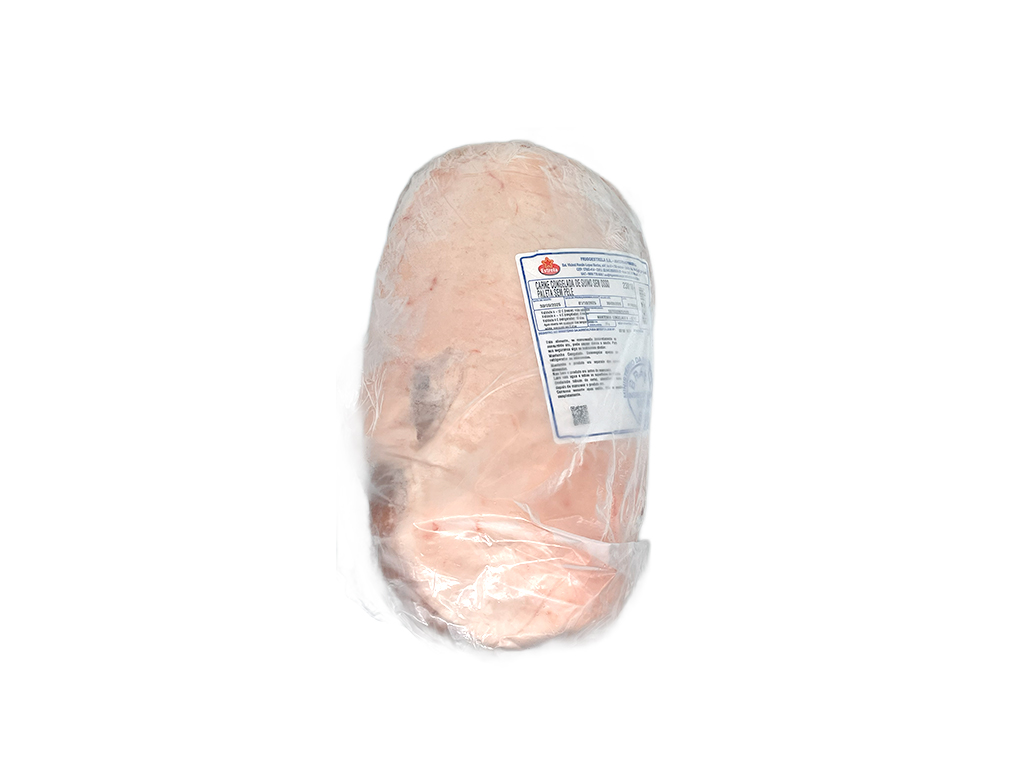 PALETA SUÍNA SEM OSSO SEM PELE CONGELADA ESTRELA 7 KG (CX 27 KG)